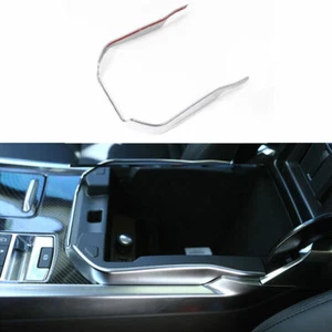 Fit For Range Rover Sport 2014-2017 Silver ABS Armrest Box U Type Frame Trim 1PC - Bild 1 von 11