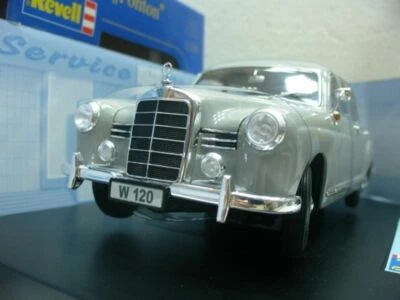 WOW EXTREMADAMENTE RARO Mercedes W120 180D Ponton 1954 Gris 1/18 Revell-220/450/W123 Foto 1 de 2