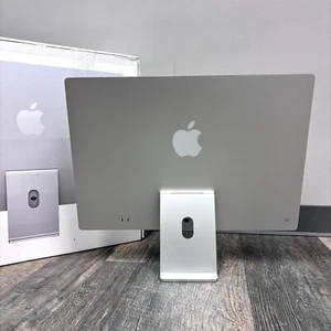 Apple iMac 24" M1 ( 256GB SSD 8GB RAM 8-Core CPU 7-Core GPU ) SILVER Applecare+ - Bild 1 von 15