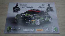 Card 2022 Keferbock Ilka Minor Skoda Fabia evo2 postcard cartolina