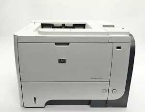 HP LaserJet P3015 Monochrome Printer CE528A 128MB *Test Print/Under 81K Page Ct* - Picture 1 of 7