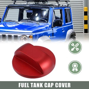 Fuel Tank Cap Cover Gas Fuel Cover for Suzuki Jimny JB64 JB74 2019-2022 Red - Picture 1 of 8