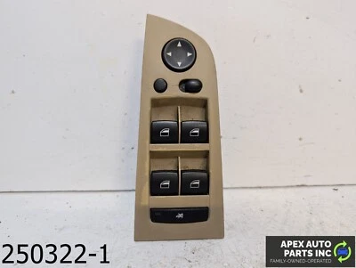 Espejos retrovisores plegables de control de interruptor de ventana principal OEM BMW 328XI 2006-2008 3,0 L Foto 1 de 4