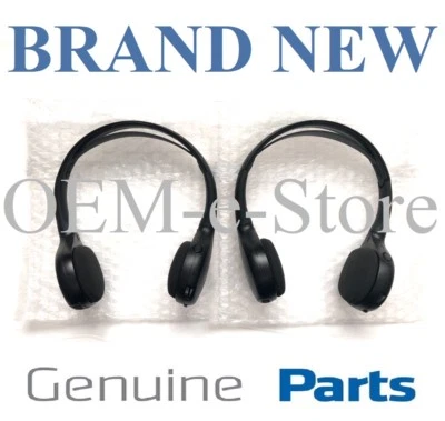 2009 to 2014 Volkswagen VW Routan DVD Entertainment Wireless TWO Headphones OEM - Image 1 of 4