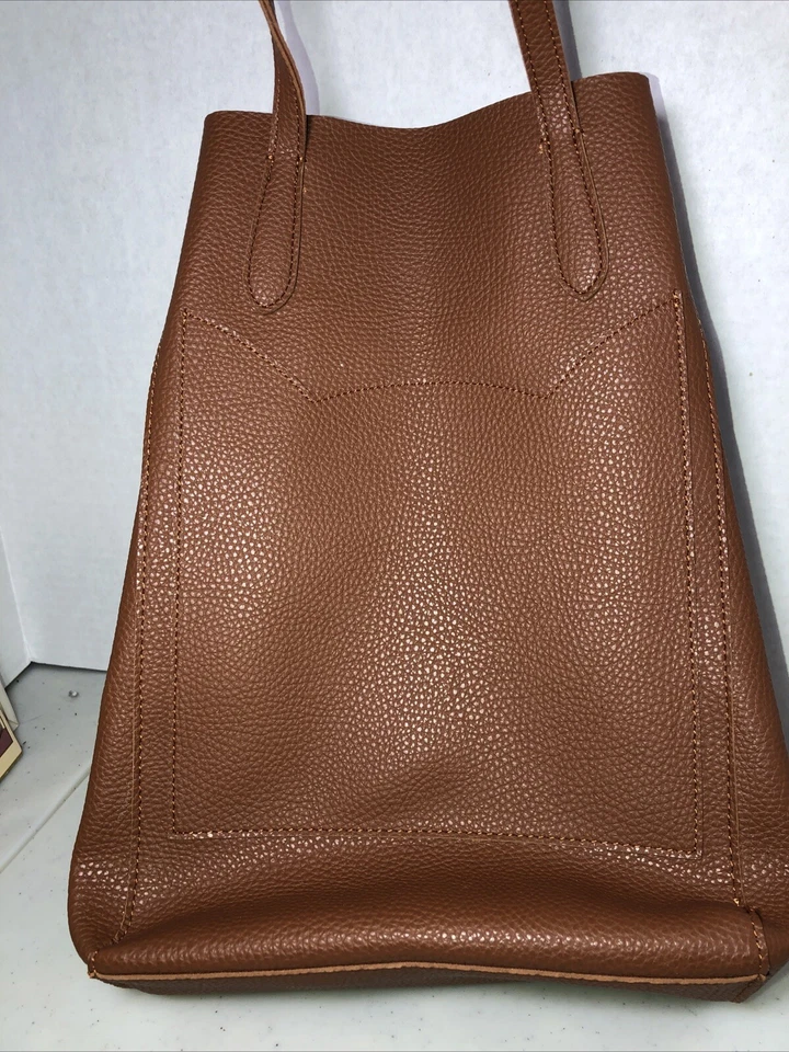 Cat Lady Box Kitten Pocket Shoulder Tote Brown Purse - Image 1 of 4