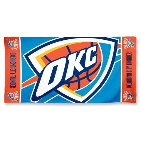 OKC Thunder Beach Towel Cover