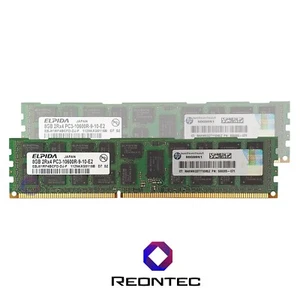 8GB SERVER RAM Elpida PC3-10600R DDR3 EBJ81RF4BCFD-DJ-F 2Rx4 Arbeitsspeicher - Bild 1 von 1