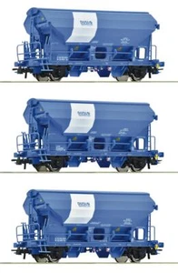Roco 6600134 H0 3-teiliger Set: Schwenkdachwagen Duslo - H0 - Neu in OVP - Bild 1 von 1