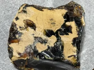 Naturbernstein, unbearbeitet, Baltischer Bernstein, großes Stück 205,5 Gramm. - Bild 1 von 18
