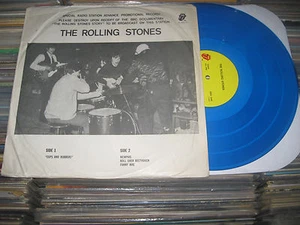 ROLLING STONES LP COPS & ROBBERS UK 73 BLUE VINYL PROMO EP ST-PRO 101 PSYCH ROCK - Picture 1 of 3