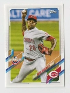(10) Raisel Iglesias 2021 TOPPS OPENING DAY BASE CARD LOT #151 CINCINNATI REDS - Picture 1 of 1