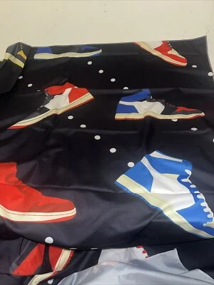 Sneakers Sneakerhead Tapestry Sport Room Wall Hanging Shoes Photo 51in x 59in - Image 1 of 4