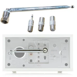 ANTENA DE RADIO FM 76 cm F Adaptador para Receptor de Señal Estéreo de Radio Hogar - Imagen 1 de 7