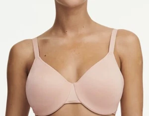 Chantelle Bare Essential Minimizer BH 34D nackte Rose 15N1 Bügel $ 74 neu mit Etikett - Bild 1 von 8