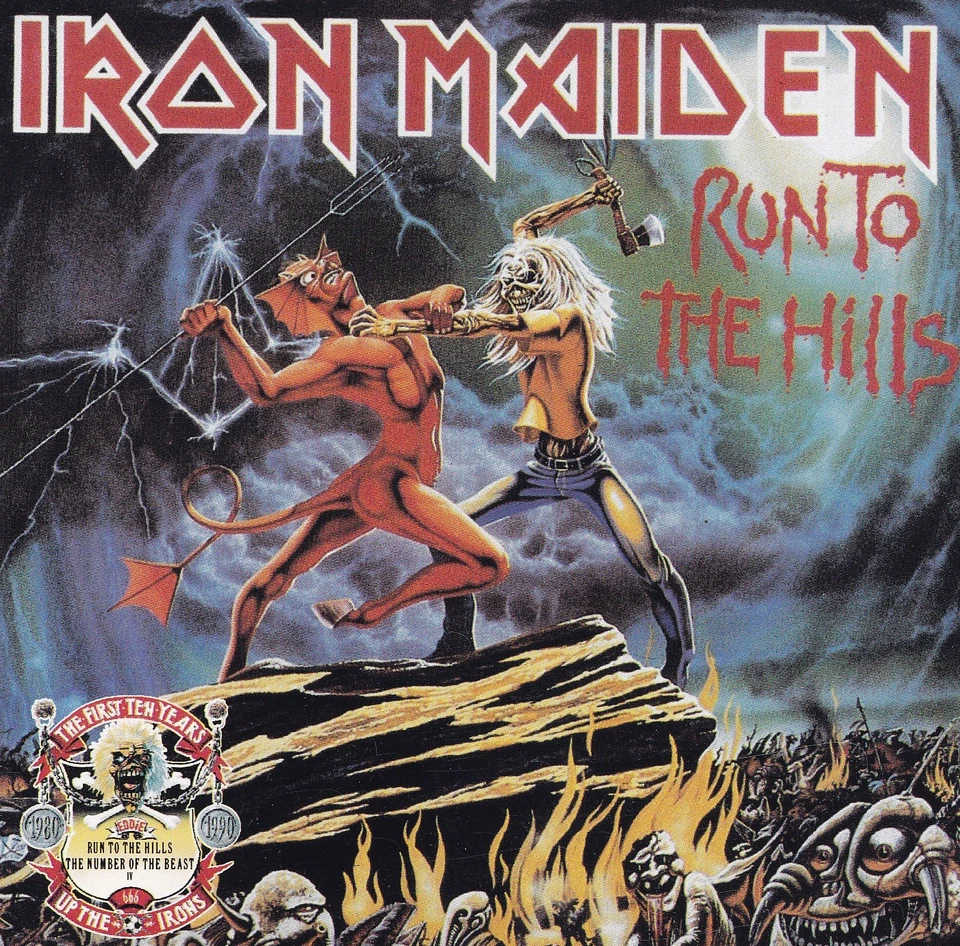 IRON MAIDEN - CD - RUN TO THE HILLS - Bild 1 von 2