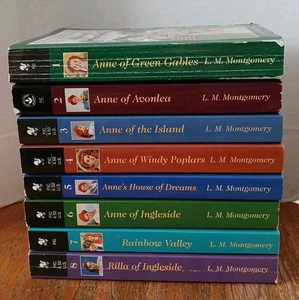  Anne Of GreenGables  Complete Set Of 8 LM Montgomery Paperback 1998 - Picture 1 of 12