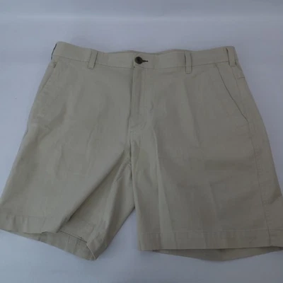 Orvis Shorts Khaki  Beige Outdoor Fishing Fish Cotton Canvas Men's 38 - Image 1 of 4