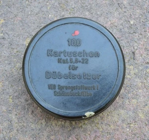 Vintage East German DDR NVA AMMUNITION BAKELITE BOX / CASE Kartuschen EMPTY - Picture 1 of 8
