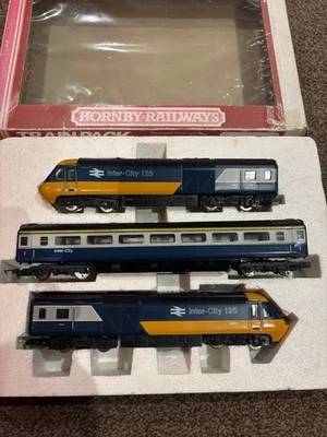Hornby R336 125 HST 3 car set  Red White LEDs & Light up coach (stay alive) - Image 1 of 4