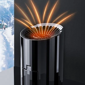 Portable Car Heater 150W Electric Fast Heating Defroster Defogger Foldable Fit - Picture 1 of 12