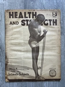 HEALTH AND STRENGTH Fitness Magazine STRAND PULLING COVER FEB 5 1938 VOL 62 NO 6 - Picture 1 of 20