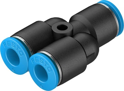 Festo QSY-6 153149 Push-In Y-Connector, Lot Of 10 - Image 1 of 3
