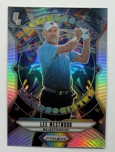 2025 Panini Prizm LIV Lee Westwood Kaleidoscopic Prizms Silver Majesticks GC #10 - Picture 1 of 2