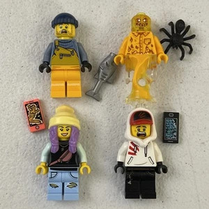 Lego Hidden Side Minifigur Lot x4 Jack Davids Jonas Scrimper Scary (2020) - Bild 1 von 6