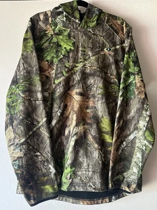 Mossy Oak Obsession Men's Camouflage Tech Hoodie w/Face Gaiter Size XL (46-48) - Picture 1 of 9
