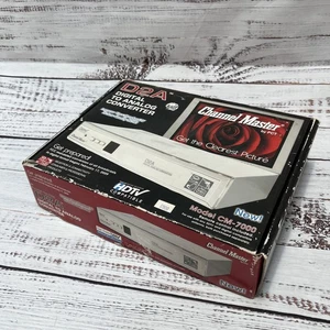 Channel Master D2A Digital Analog Converter Box CM-7000 New In Box With Remote - Picture 1 of 6