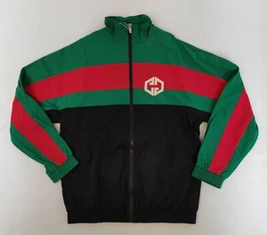Gucci Kids Black Nylon GRG Web GG Logo Jacket 12 Women XS to S 591618 1043 - Picture 1 of 6