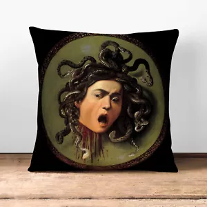 Plump Cushion Michelangelo Caravaggio The Head of Medusa Scatter Throw Pillow - Picture 1 of 13