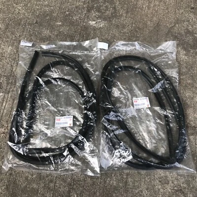 CHEVROLET LUV ISUZU KB20 KBD Truck Pickup Door Seal Rubber Weatherstrip NEW L+R - Image 1 of 4