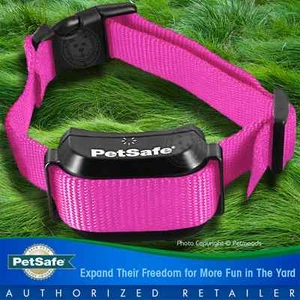Petsafe YardMax Rechargeable Dog Fence Collar Receiver - Pink Strap PIG00-11116  - Picture 1 of 12