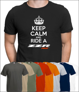 Keep Calm and Ride a ZZR 1400 T-Shirt Kawasaki T-Shirt Motorrad Biker Geschenk 