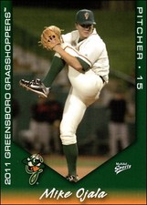 2011 MultiAd #10 Mike Ojala    Greensboro Grasshoppers