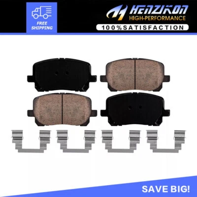 Pastillas de freno delanteras de cerámica para 2003 2004 2005 2006 2007 2008 Vibe Corolla Matrix. Foto 1 de 4