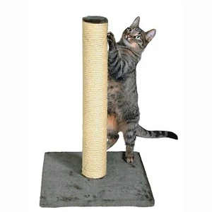Cat Trixie Parla Scratching Post 62 cm Platinum Grey Claws Sharpen Low Price - Picture 1 of 2