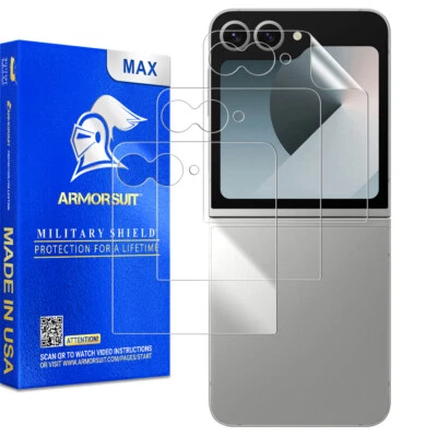 ArmorSuit 3 Pack Screen Protector for Samsung Galaxy Z Flip 6 (2024) -Front Only - Image 1 of 4