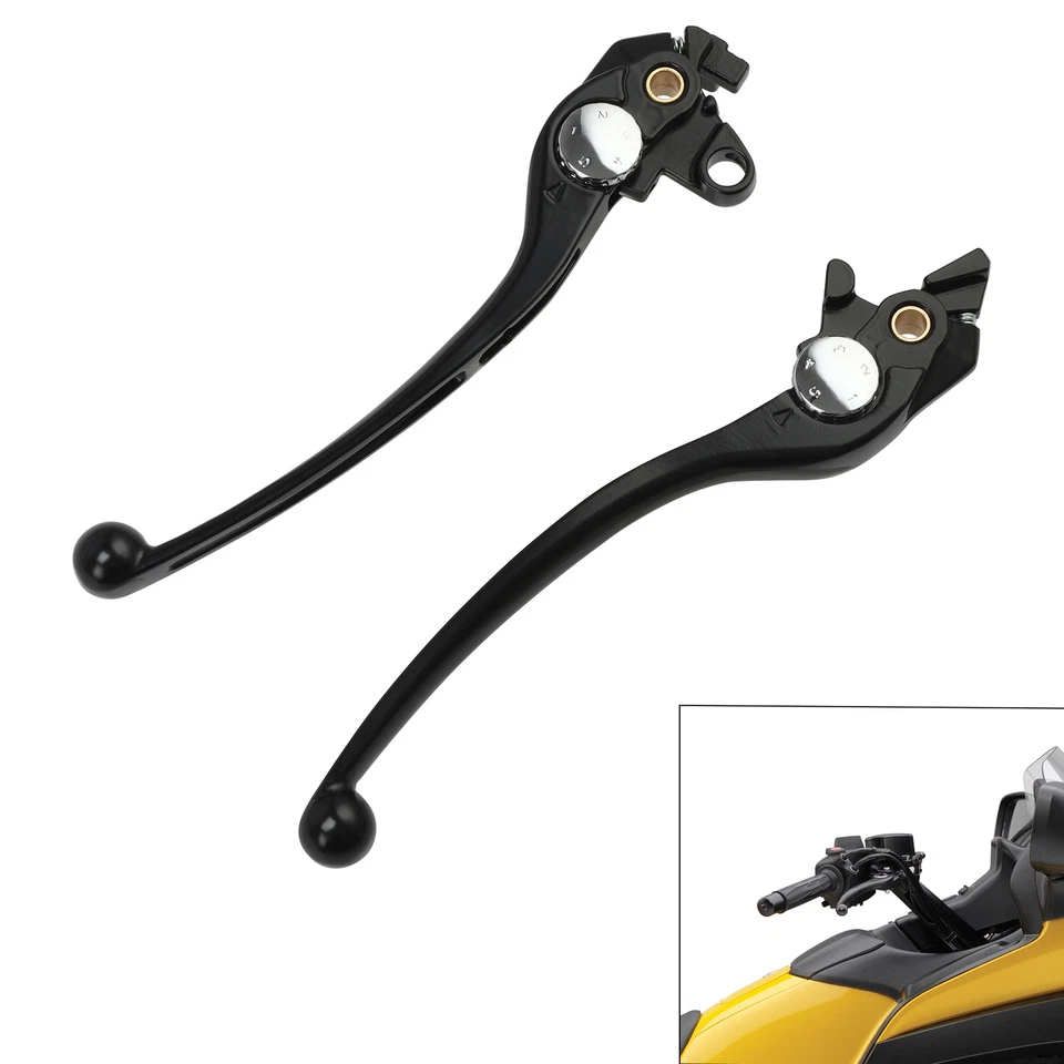 Black Brake Clutch Lever Fit For Honda Gold Wing GL1800 GL 1800 2001-2017 — 第 1/4 张图片