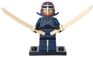 LEGO 71011 Series 15 Kendo Fighter w/ Stand & Fighting Accessories [New] - Picture 1 of 6