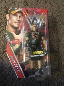 FIGURA MATTEL DE LUCHA LIBRE WWE SLAMMY CHASE JOHN CENA SERIE BÁSICA 67 NUEVA - Imagen 1 de 8