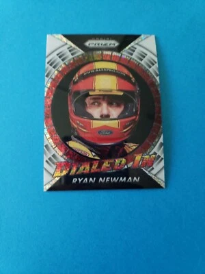 2020 Panini Prizm Dialed In White Sparkle Ryan Newman #DI2 - Image 1 of 3