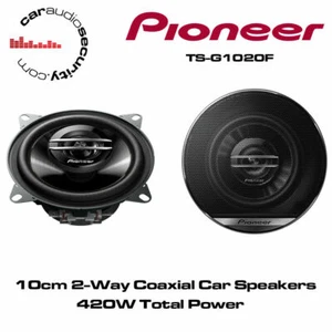 Pioneer TS-G1020 10cm 4" 10cm 2-Way Car Coaxial Co axial Dash Speakers 380W - Picture 1 of 1