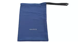 Bolsa de transporte azul Gucci para gafas de sol o accesorios pequeños - Imagen 1 de 1