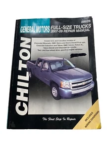 Chilton General Motors Full-Size Trucks 2007-09 Repair Manual 28626 - Picture 1 of 11