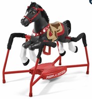 radio flyer champion interactive horse ride on