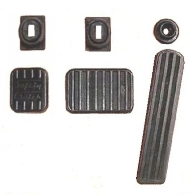 Juego de pedales y sellos para Dodge - DeSoto - Chrysler 1946-1948 con transmisión fluida Foto 1 de 4