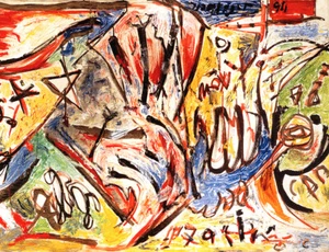 Jackson Pollock The Water Bull 1946 LIMITED EDITION Giclee Art Print 18X24 - Picture 1 of 1