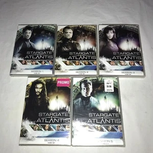Stargate Atlantis: The Complete Series (Seasons 1-5, DVD) 1 2 3 4 5 SG-1 - Picture 1 of 4
